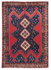 Sirjan Persian Rug Red 239 x 168 cm