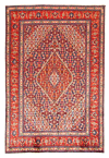 Tabriz Persian Rug Red 298 x 202 cm