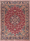 Mashhad Persian Rug Red 344 x 247 cm