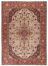 Tabriz Persian Rug Beige-Cream 337 x 247 cm