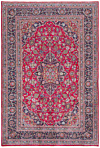 Mashhad Persian Rug Red 292 x 195 cm