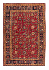Tabriz Patina Persian Rug Red 300 x 198 cm