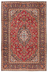 Kashan Persian Rug Red 301 x 198 cm