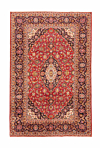 Kashan Persian Rug Red 324 x 213 cm