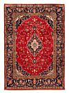Kashan Persian Rug Red 308 x 204 cm