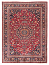 Mashhad Persian Rug Red 341 x 254 cm