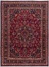 Mashhad Patina Persian Rug Red 351 x 260 cm