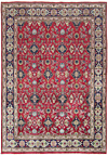 Tabriz Persian Rug Red 290 x 200 cm