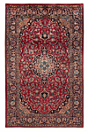 Kashan Persian Rug Red 304 x 188 cm