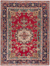 Tabriz Persian Rug Red 285 x 213 cm