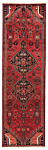Hamedan Persian Rug Red 280 x 84 cm