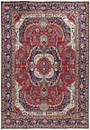 Tabriz Persian Rug Red 302 x 209 cm