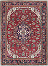 Tabriz Persian Rug Red 285 x 207 cm