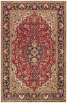 Tabriz Persian Rug Red 304 x 198 cm