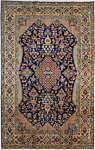 Najafabad Persian Rug Night Blue 358 x 229 cm