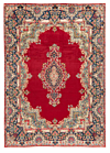 Kerman Persian Rug Red 412 x 292 cm