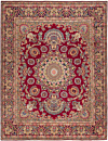 Kerman Persian Rug Red 404 x 308 cm