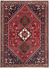 Shiraz Persian Rug Red 244 x 178 cm