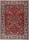 Najafabad patina Persian Rug Red 349 x 257 cm