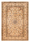 Kashan Persian Rug Beige-Cream 298 x 203 cm