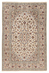 Kashan Persian Rug Beige-Cream 296 x 198 cm