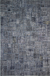 Patchwork Rug Night Blue 315 x 208 cm