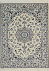 Nain Persian Rug Beige-Cream 130 x 95 cm