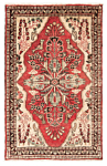 Hamedan Persian Rug Red 110 x 70 cm