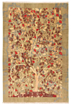 Gabbeh Loribaft Persian Rug Green 297 x 199 cm
