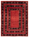 Gabbeh Loribaft Persian Rug Red 294 x 221 cm
