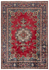 Tabriz Persian Rug Red 296 x 207 cm