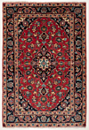 Kashan Persian Rug Red 142 x 97 cm