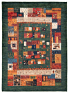 Gabbeh Loribaft Persian Rug Multicolor 242 x 178 cm