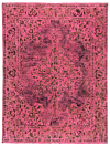 Vintage Relief Rug Pink 385 x 294 cm
