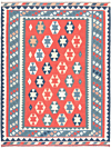 Persian Kilim Red 205 x 154 cm