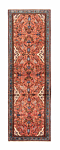 Rudbar Persian Rug Red 278 x 83 cm