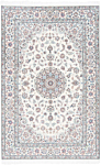 Nain 6la Persian Rug Beige-Cream 209 x 136 cm