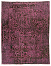 Vintage Relief Rug Pink 385 x 298 cm