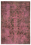 Vintage Relief Rug Pink 294 x 197 cm