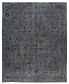 Vintage Relief Rug Gray 363 x 297 cm