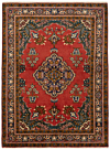 Sarough Persian Rug Red 217 x 156 cm