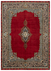 Kerman Persian Rug Red 347 x 247 cm
