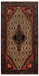 Koliai Persian Rug Brown 198 x 105 cm