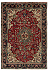 Tabriz Persian Rug Red 333 x 229 cm