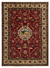 Tabriz Persian Rug Red 344 x 252 cm
