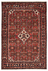 Hamedan Persian Rug Red 208 x 142 cm