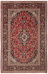 Kashan Persian Rug Red 309 x 201 cm
