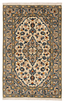 Kashan Persian Rug Beige-Cream 156 x 103 cm