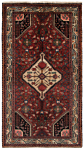 Hamedan Persian Rug Red 234 x 132 cm