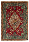 Tabriz Persian Rug Red 202 x 142 cm